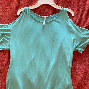 Off the shoulder shirt